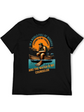 Fishing Therapy T-Shirt: Bigfoot Design