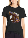 Samurai Warrior Graphic T-Shirt