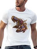 Samurai Warrior Graphic T-Shirt