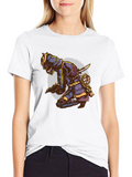 Samurai Warrior Graphic T-Shirt