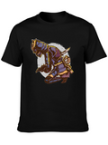 Samurai Warrior Graphic T-Shirt