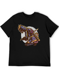 Samurai Warrior Graphic T-Shirt