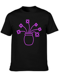 Modern Flower Pot T-Shirt