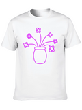Modern Flower Pot T-Shirt
