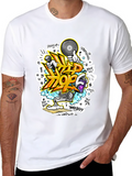 Hip Hop Graphic Tee - Streetwear Style