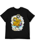 Hip Hop Graphic Tee - Streetwear Style