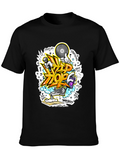 Hip Hop Graphic Tee - Streetwear Style