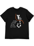 Lemur T-Shirt: Its Okay To Be Unsure