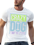 Crazy Dog Lady Graphic T-Shirt