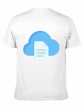Cloud File Black T-Shirt