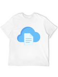 Cloud File Black T-Shirt