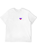 Heartbeat Russia Flag Graphic T-Shirt