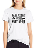 Dark Delight Holy Night Graphic T-Shirt