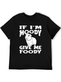 Moody Guinea Pig Funny Graphic T-Shirt