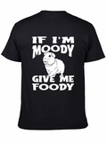 Moody Guinea Pig Funny Graphic T-Shirt