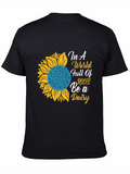 Sunflower Be a Daisy Graphic T-Shirt