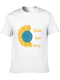 Sunflower Be a Daisy Graphic T-Shirt