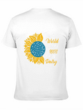 Sunflower Be a Daisy Graphic T-Shirt