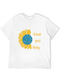 Sunflower Be a Daisy Graphic T-Shirt