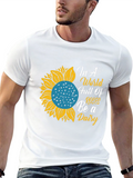 Sunflower Be a Daisy Graphic T-Shirt