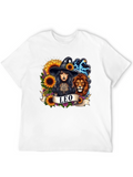 Leo Zodiac Witch & Lion T-Shirt