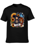 Leo Zodiac Witch & Lion T-Shirt