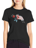 Surreal Goldfish Head T-Shirt