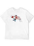 Surreal Goldfish Head T-Shirt
