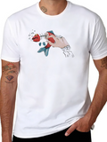 Surreal Goldfish Head T-Shirt