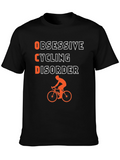 Obsessive Cycling Disorder Funny Graphic Tee