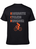 Obsessive Cycling Disorder Funny Graphic Tee