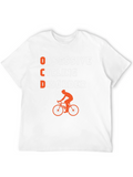 Obsessive Cycling Disorder Funny Graphic Tee