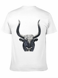Black Bull Graphic Tee - Mens Fashion