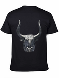 Black Bull Graphic Tee - Mens Fashion