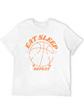 Eat Sleep Basketball Repeat T-Shirt