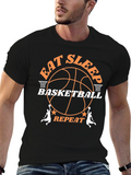 Eat Sleep Basketball Repeat T-Shirt