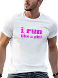 I Run Like a Girl Graphic Tee