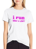 I Run Like a Girl Graphic Tee