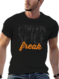 Pumpkin Spice Freak Graphic Tee - Fall Season Apparel