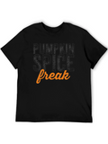 Pumpkin Spice Freak Graphic Tee - Fall Season Apparel