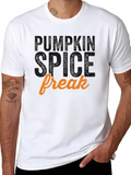 Pumpkin Spice Freak Graphic Tee - Fall Season Apparel