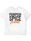 Pumpkin Spice Freak Graphic Tee - Fall Season Apparel