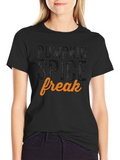 Pumpkin Spice Freak Graphic Tee - Fall Season Apparel