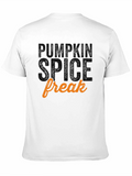 Pumpkin Spice Freak Graphic Tee - Fall Season Apparel