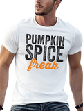 Pumpkin Spice Freak Graphic Tee - Fall Season Apparel