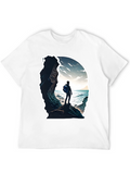 Ocean View Graphic Tee - Adventure Awaits