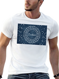 Zodiac T-Shirt - Astrology Design - Black Cotton Tee
