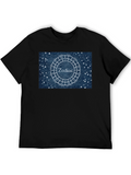 Zodiac T-Shirt - Astrology Design - Black Cotton Tee