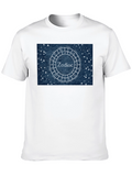 Zodiac T-Shirt - Astrology Design - Black Cotton Tee