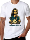 Confidence Soccer Graphic T-Shirt